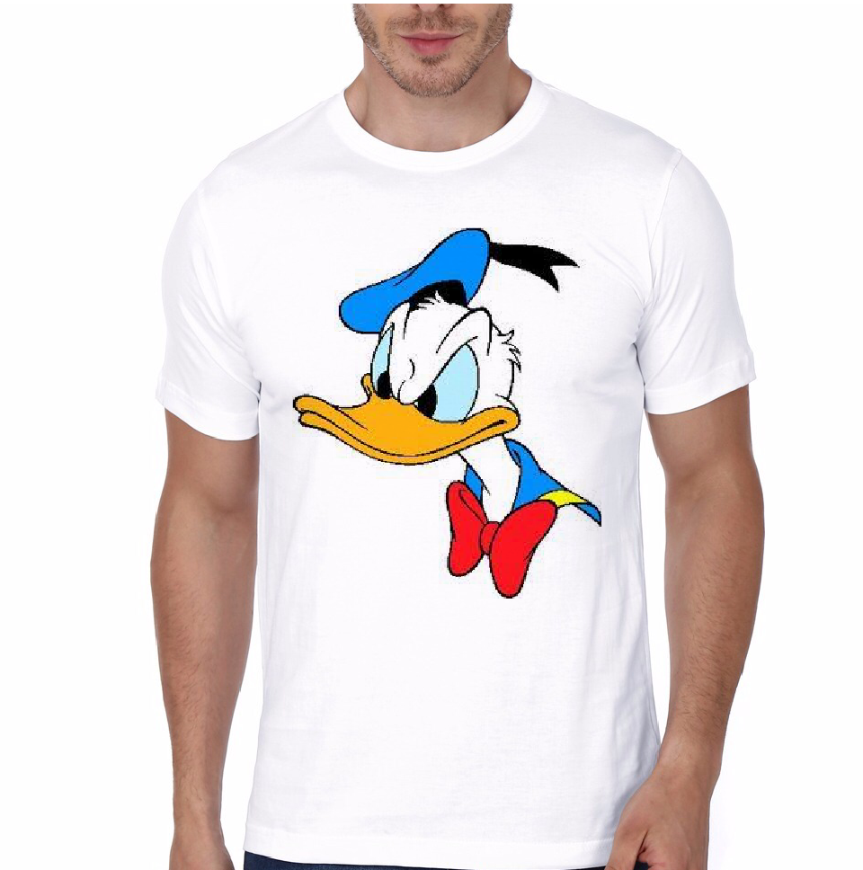 Donald Duck White T-Shirt Style003