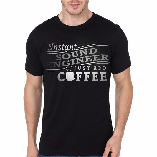 Engineerâ€™s Coffee Black T-Shirt