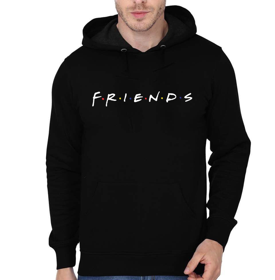 Friends Black Hoodie Style001