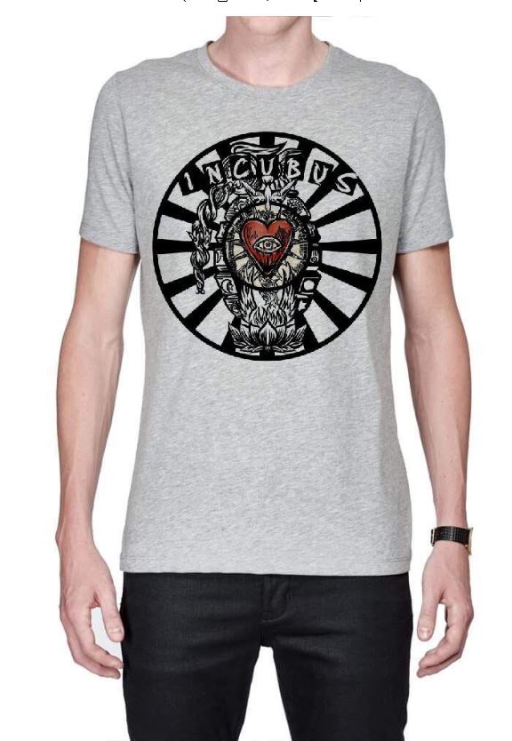 Incubus Band Grey T-Shirt
