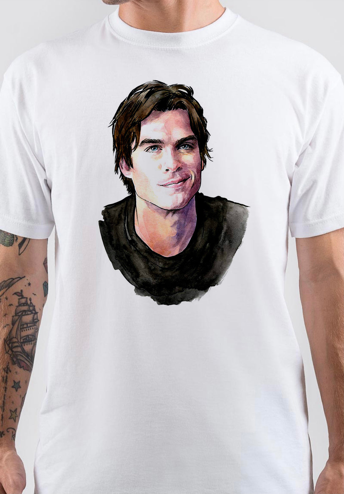 Ian Somerhalder Art T-Shirt Style002