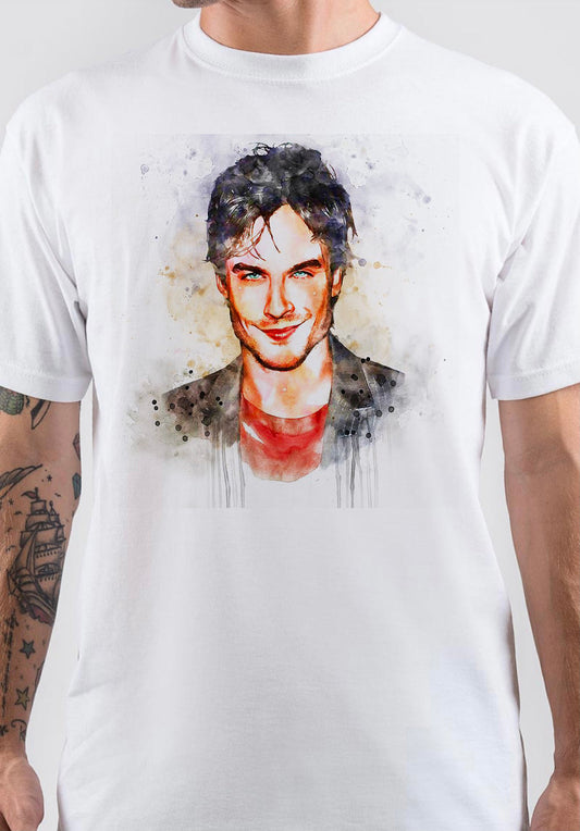 Ian Somerhalder Art T-Shirt Style001