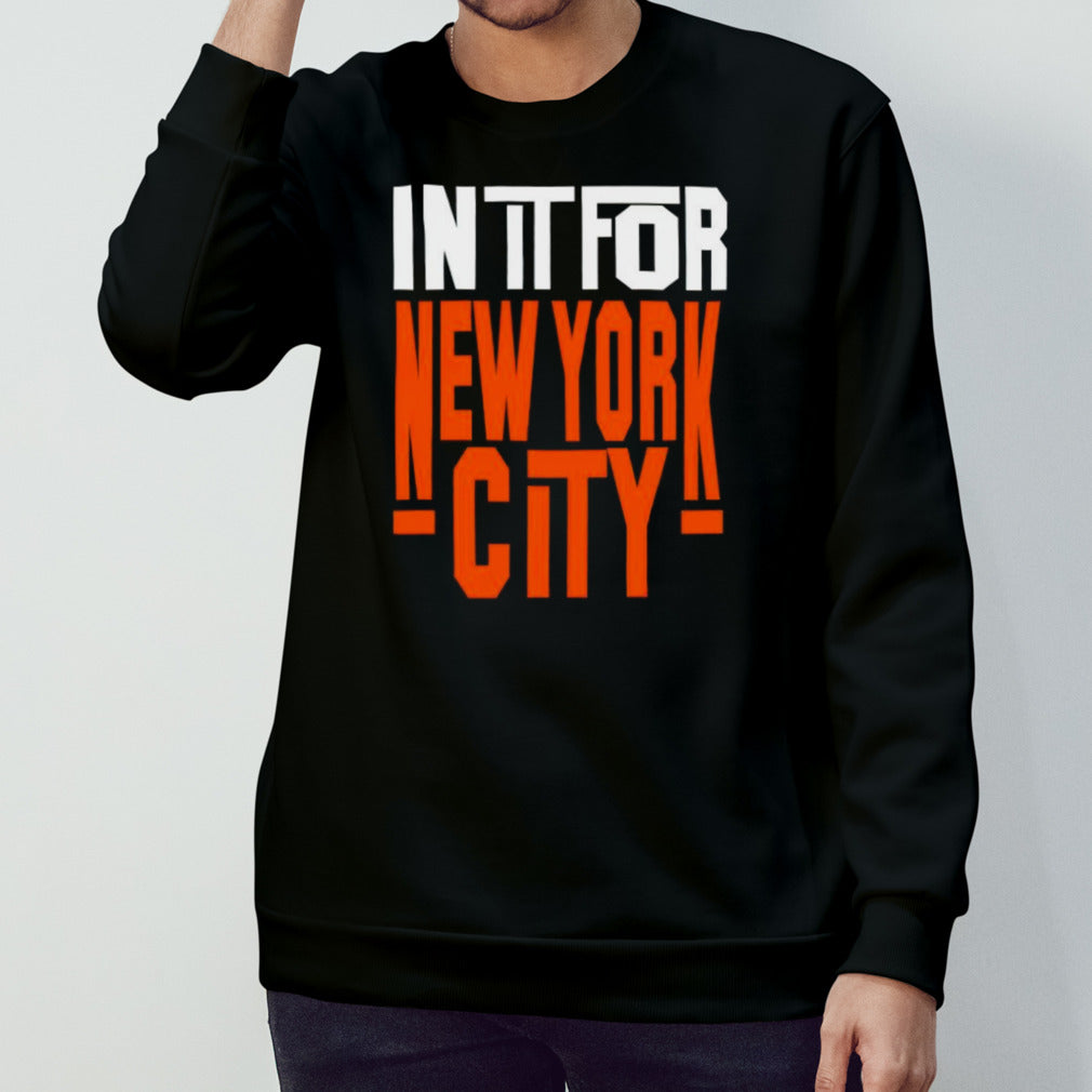 In It For New York City Basketball shirt