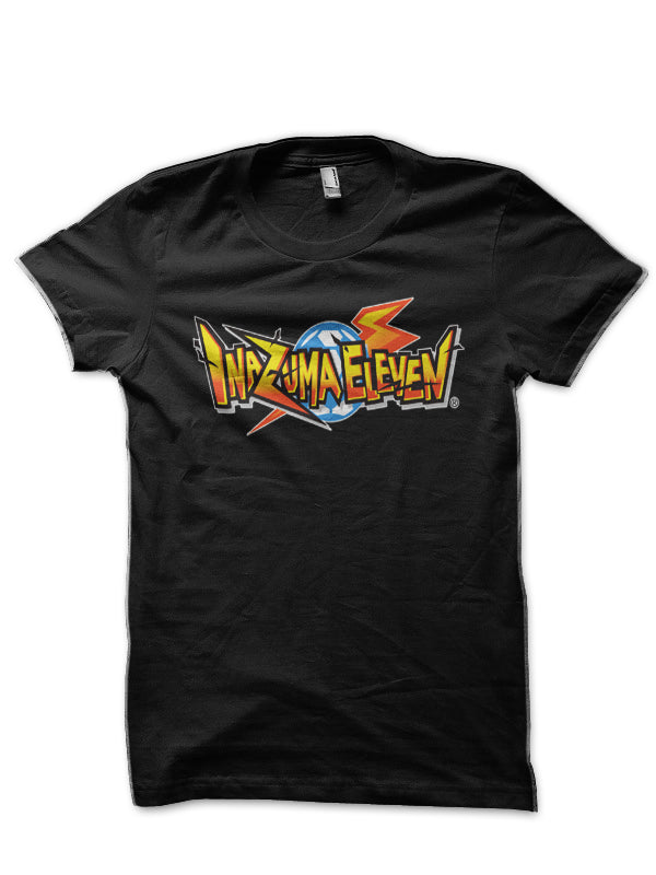 Inazuma Eleven Black T-Shirt Style002