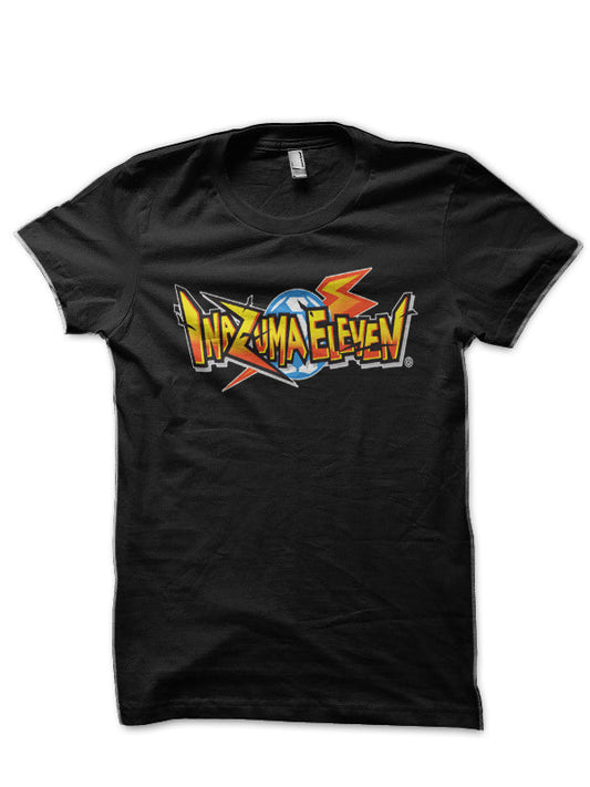 Inazuma Eleven Black T-Shirt Style002
