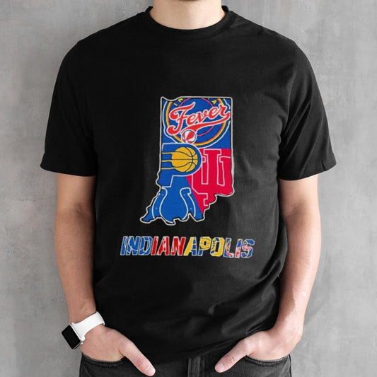 Indiana Fever Indiana Pacers Indianapolis Colts Indiana Hoosiers State Proud T-Shirt