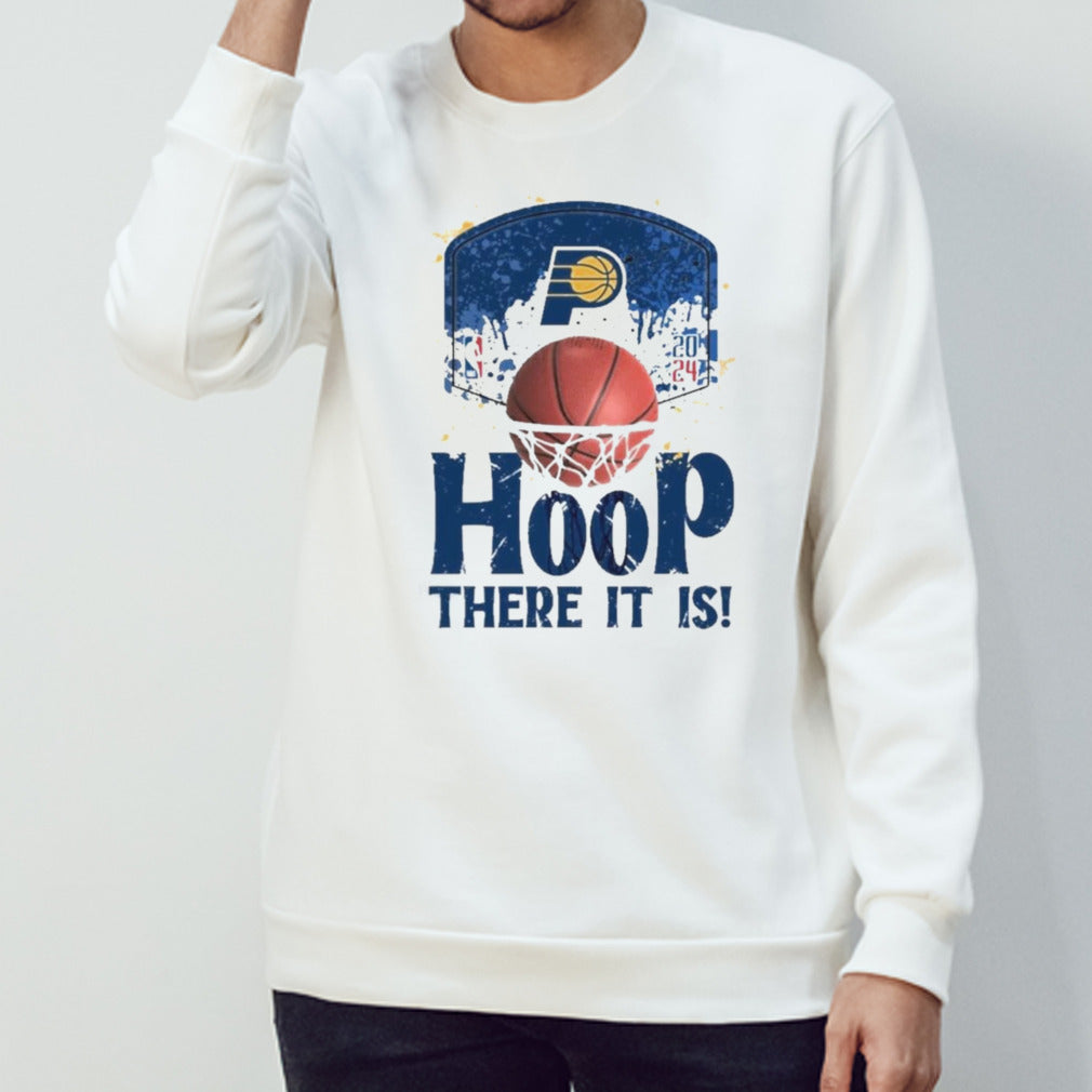 Indiana Pacers Hoop There It Is 2024 NBA Playoffs Shirt