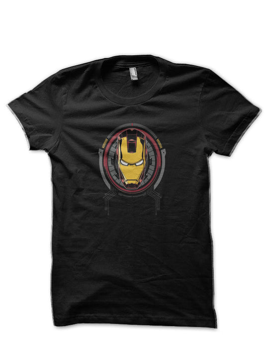 Iron man Black T-Shirt Style003