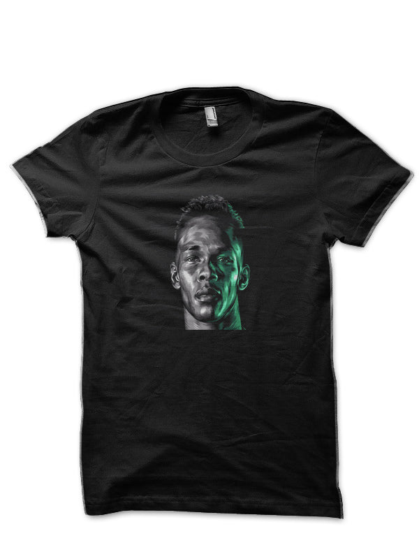 Israel Adesanya Black T-Shirt Style006