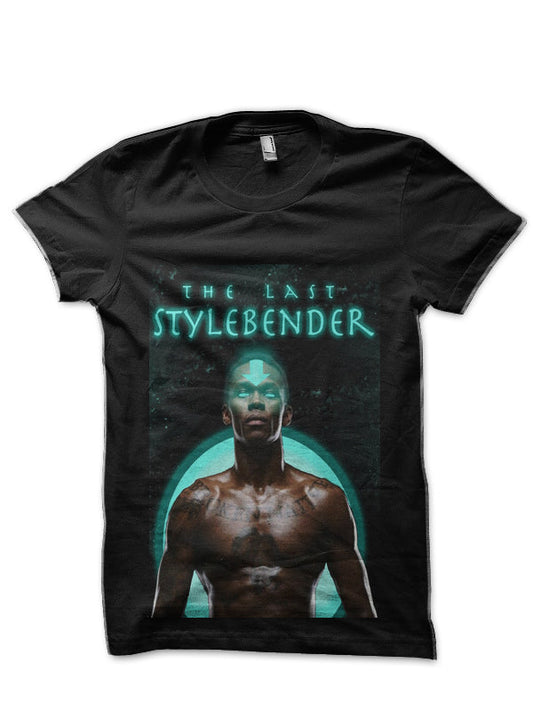 Israel Adesanya Black T-Shirt Style005