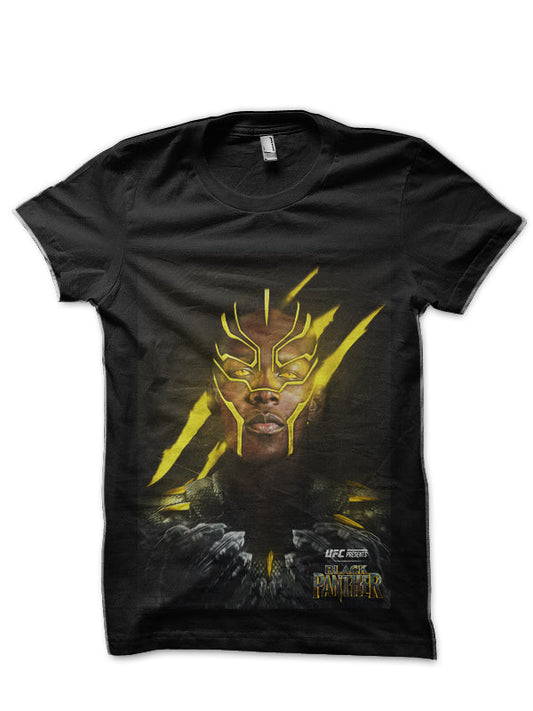 Israel Adesanya Black T-Shirt Style004
