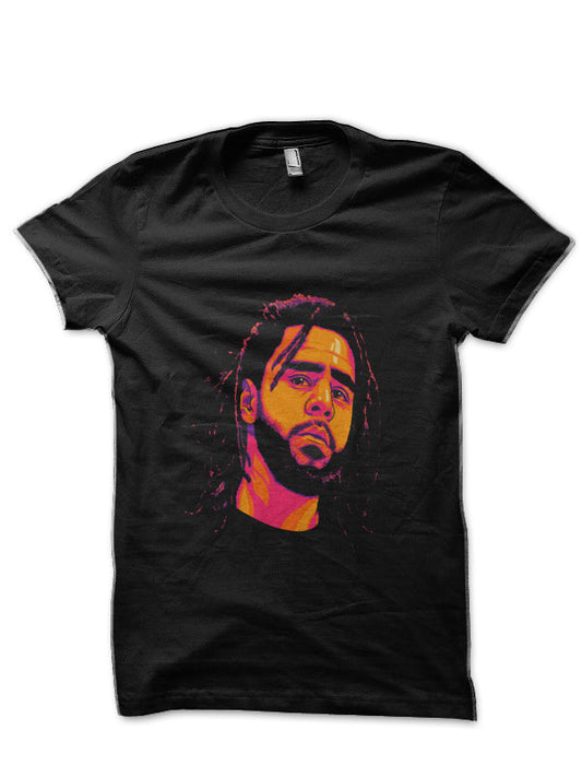 J. Cole Black T-Shirt Style003