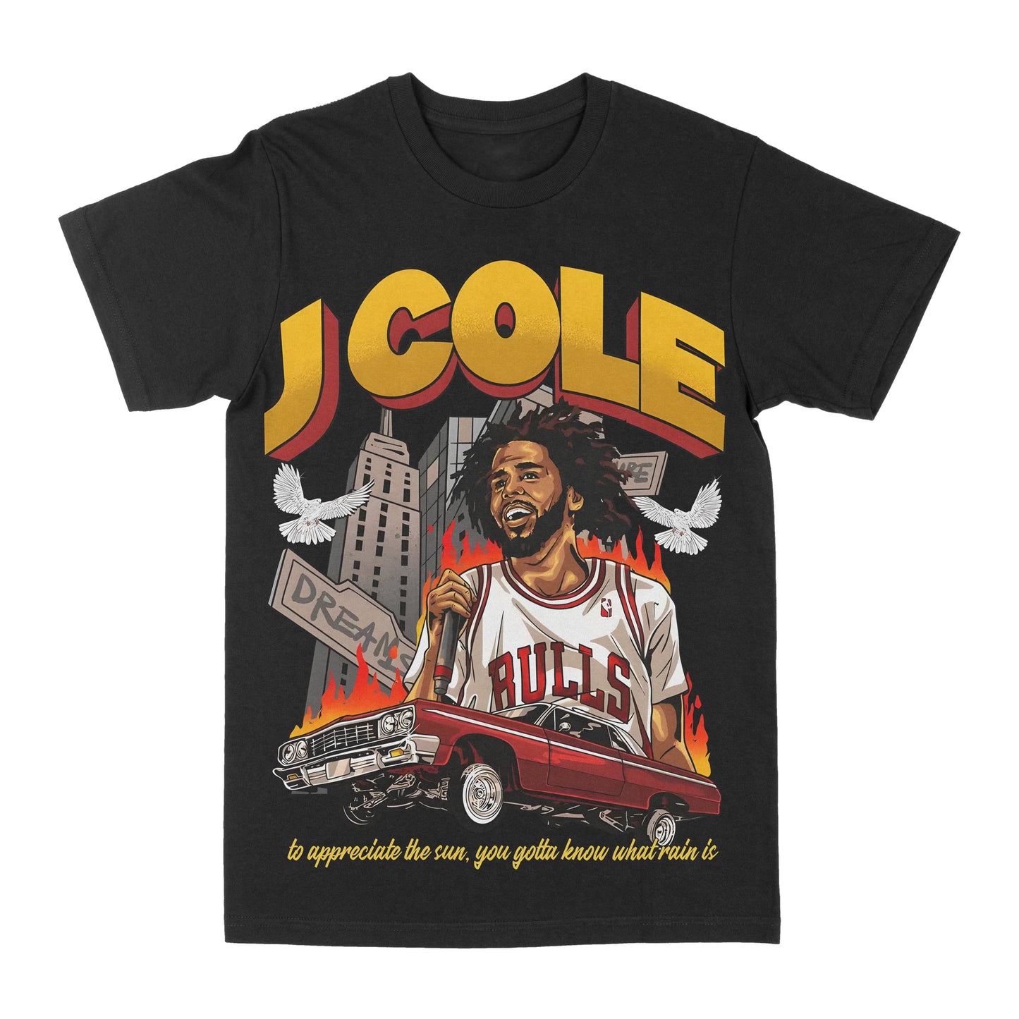 J. Cole "Chicago" Graphic Tee