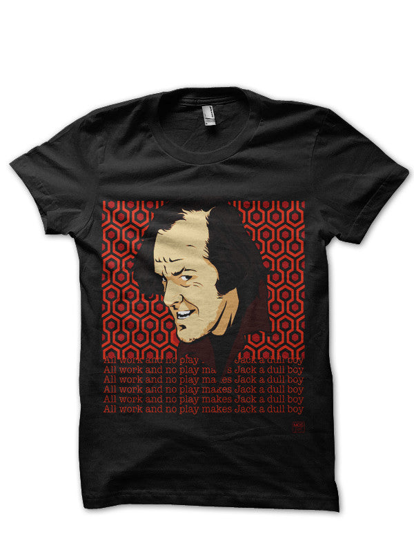 Jack Nicholson The Shining Black T-Shirt Style002