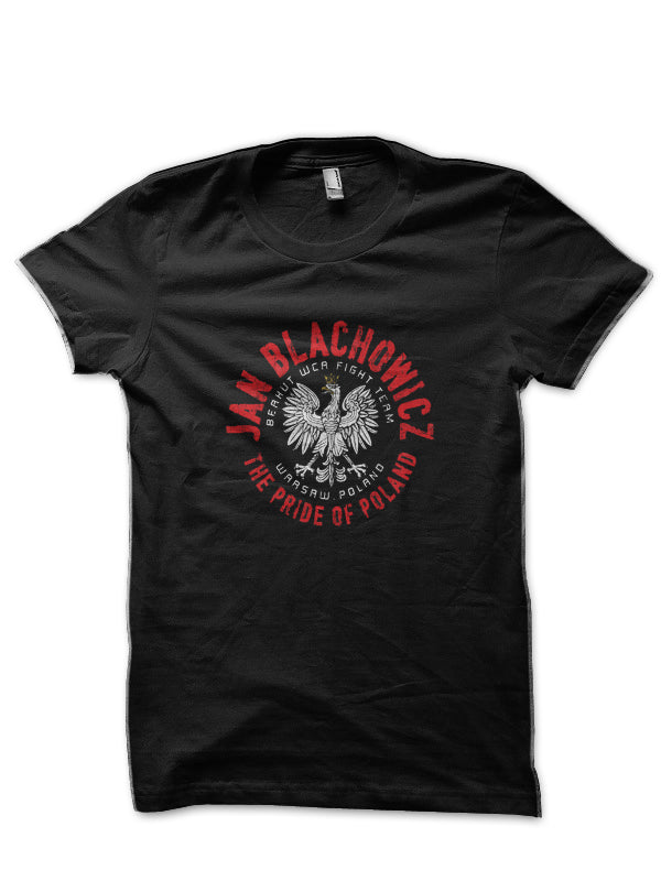 Jan Blachowicz Black T-Shirt Style005