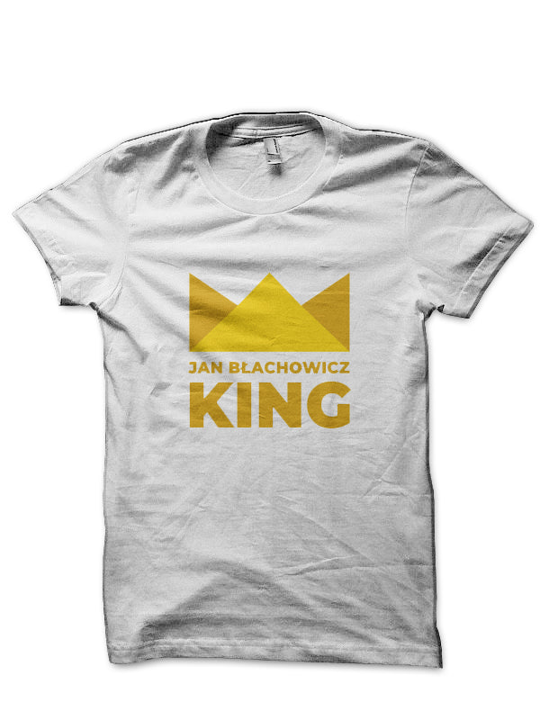 Jan Blachowicz White T-Shirt Style001
