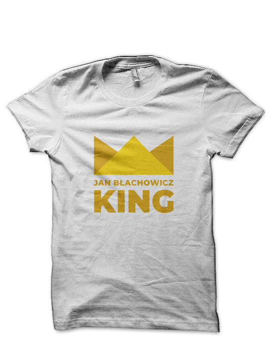 Jan Blachowicz White T-Shirt Style001