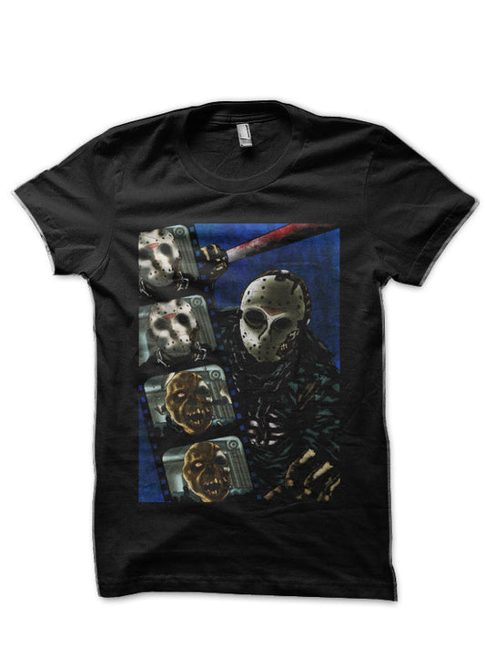 Jason Voorhees Black T-Shirt Style002