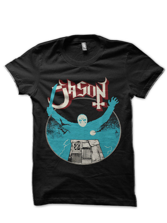 Jason Voorhees Black T-Shirt Style001