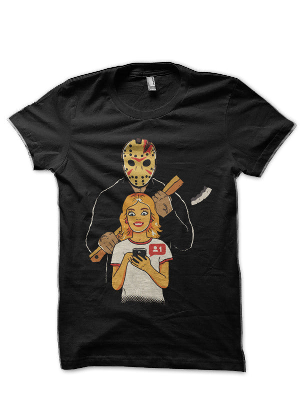 Jason Voorhees Black T-Shirt