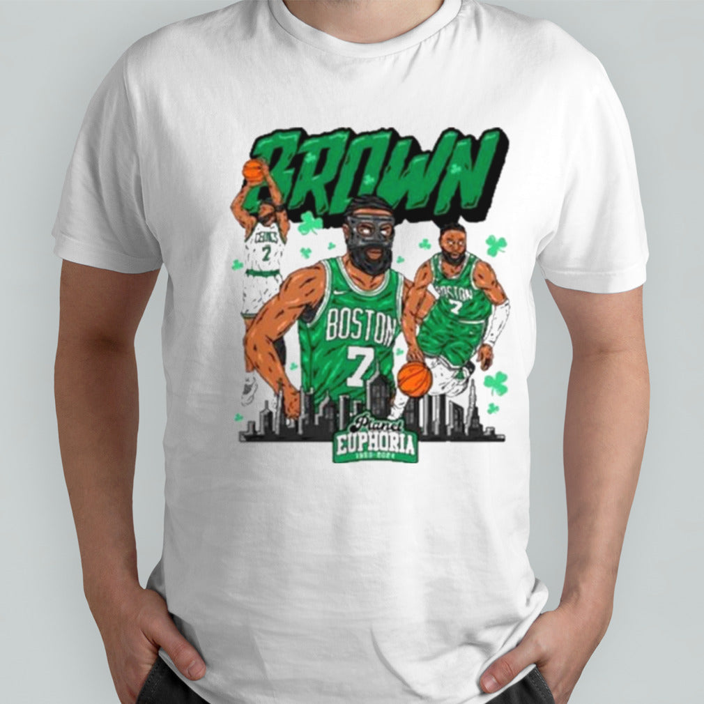 Jaylen Brown Boston Celtics Planet Euphoria Shirt