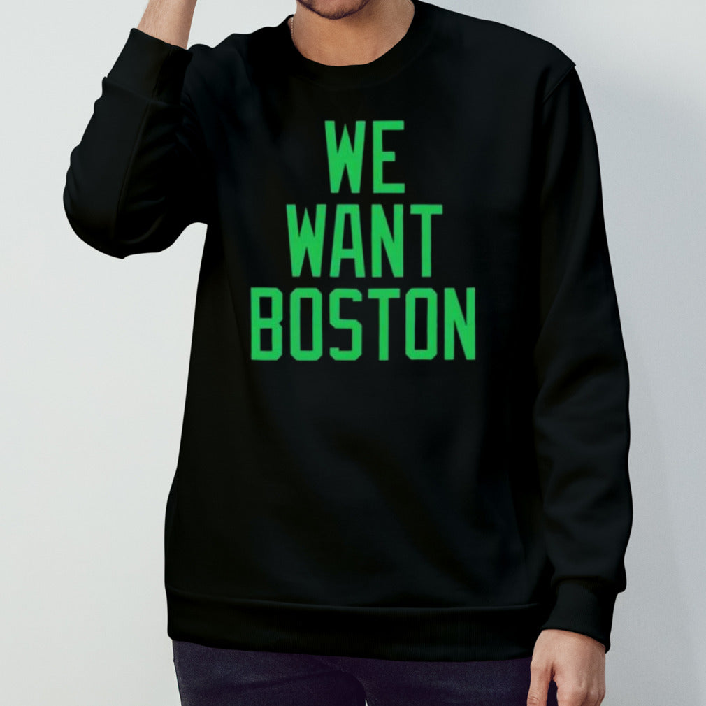 Jayson Tatum We Want Boston Shirt