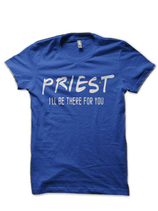friends Priest Royal Blue T-Shirt