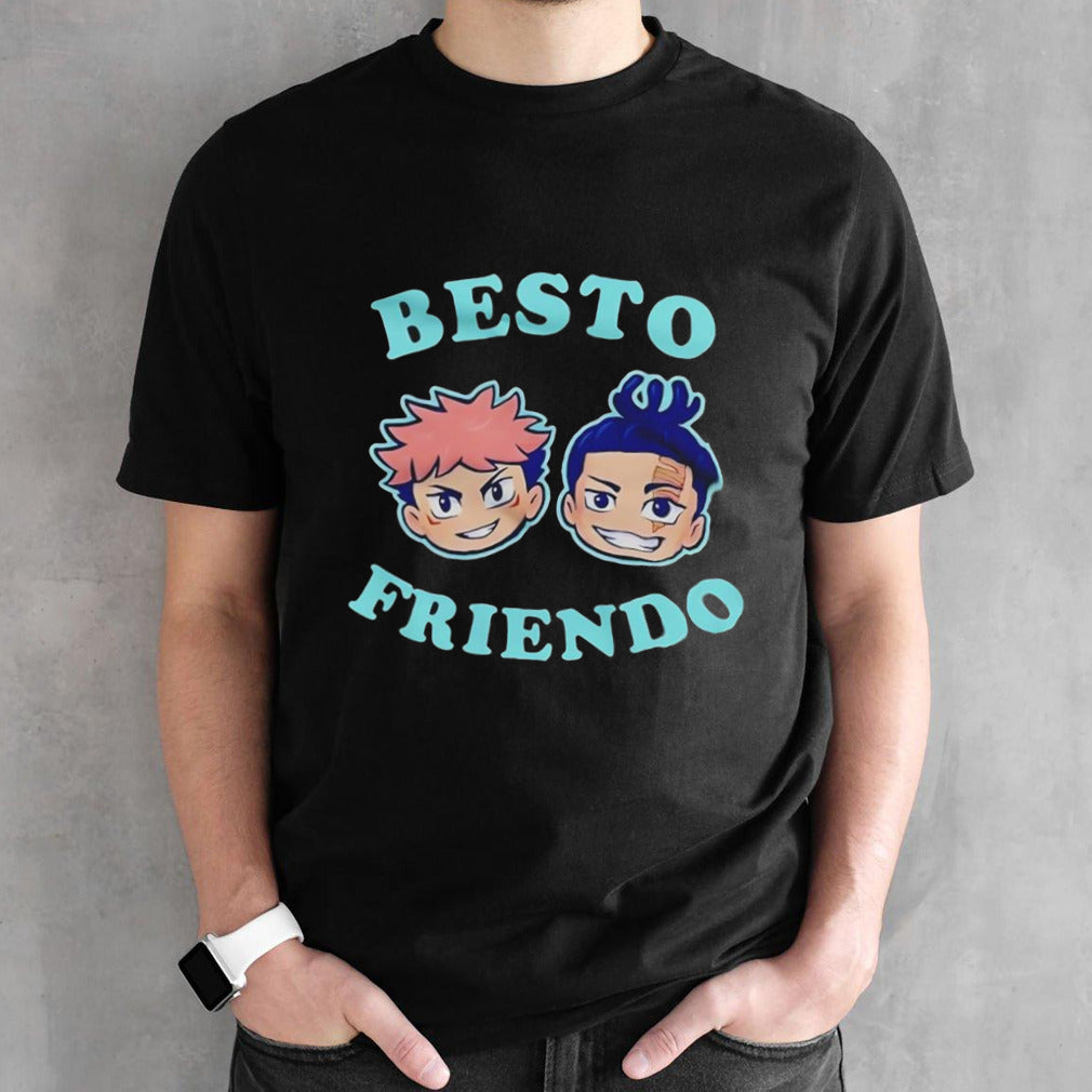 Jujutsu Kaisen Yuji and Todo besto friendo shirt