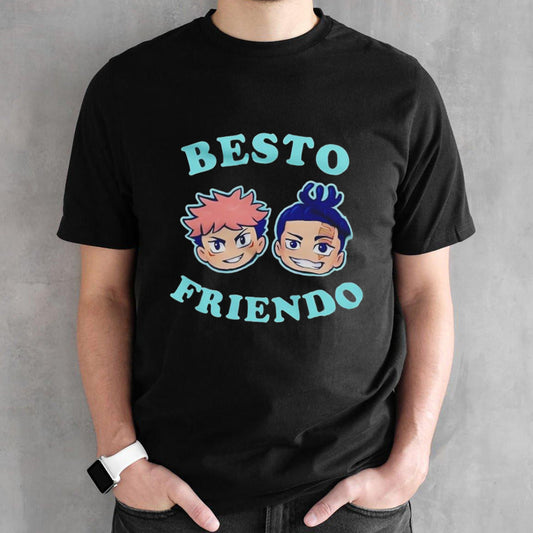 Jujutsu Kaisen Yuji and Todo besto friendo shirt