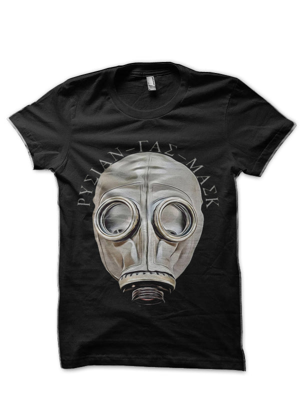 Gas Mask Black T-Shirt