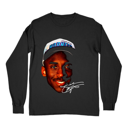 Kobe Bryant Graphic Long Sleeve – Draft Day Vintage Basketball Shirt – Rare NBA Streetwear for Fans and Collectors