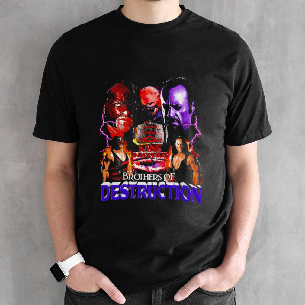 Kane Undertaker Brothers Of Destruction shirts