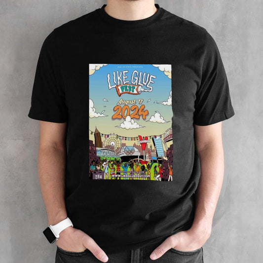 Like Glue Fest Atlanta International Music Festival On August 17 2024 Shirt