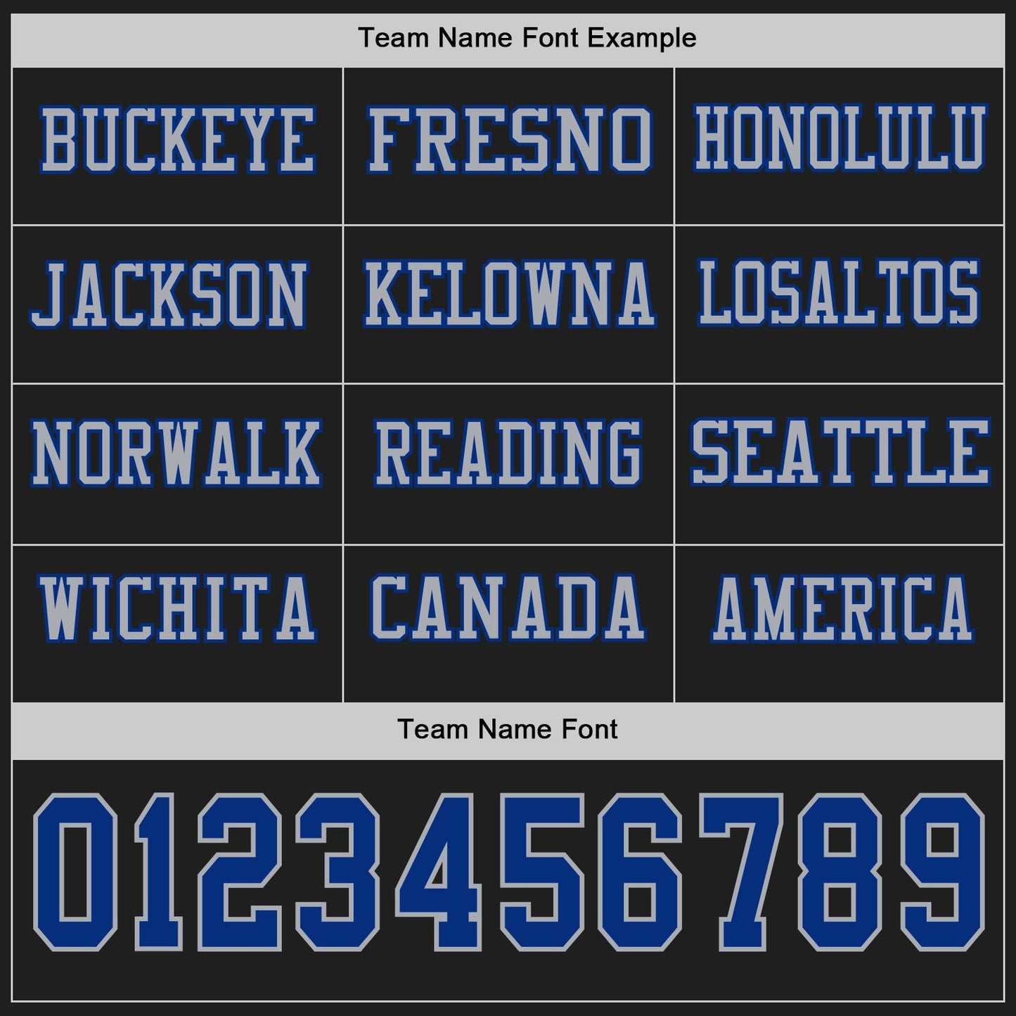 Custom Black Royal-Gray Long Sleeve Authentic Football Jersey