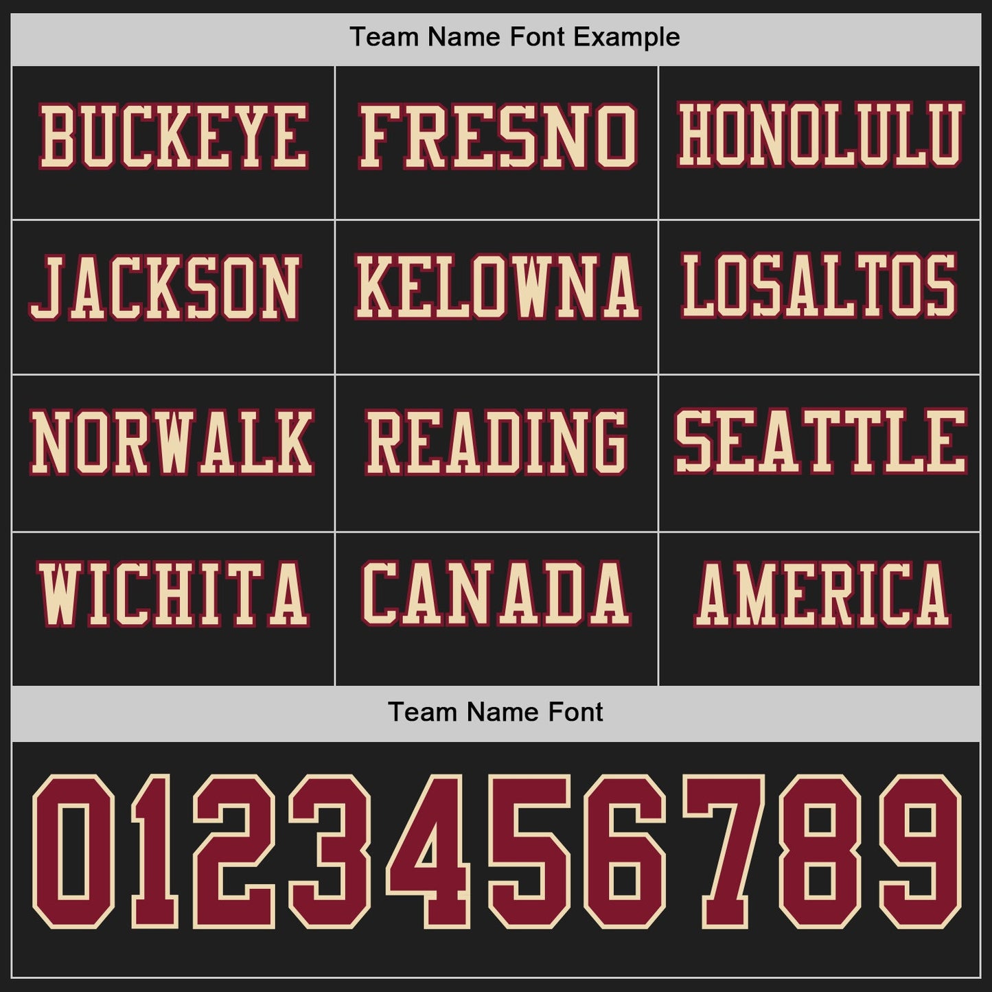 Custom Black Crimson-Cream Long Sleeve Authentic Football Jersey