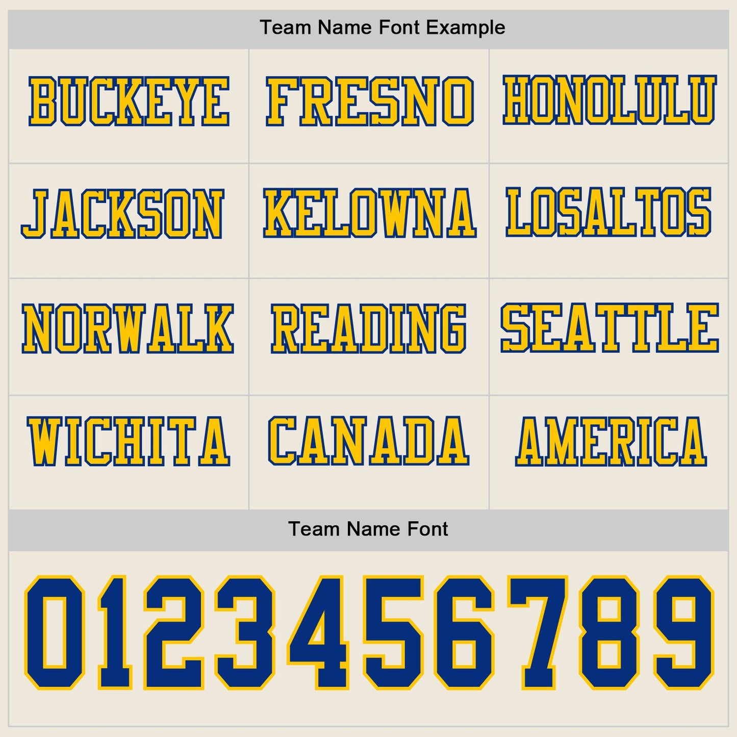 Custom Cream Royal-Yellow Long Sleeve Authentic Football Jersey