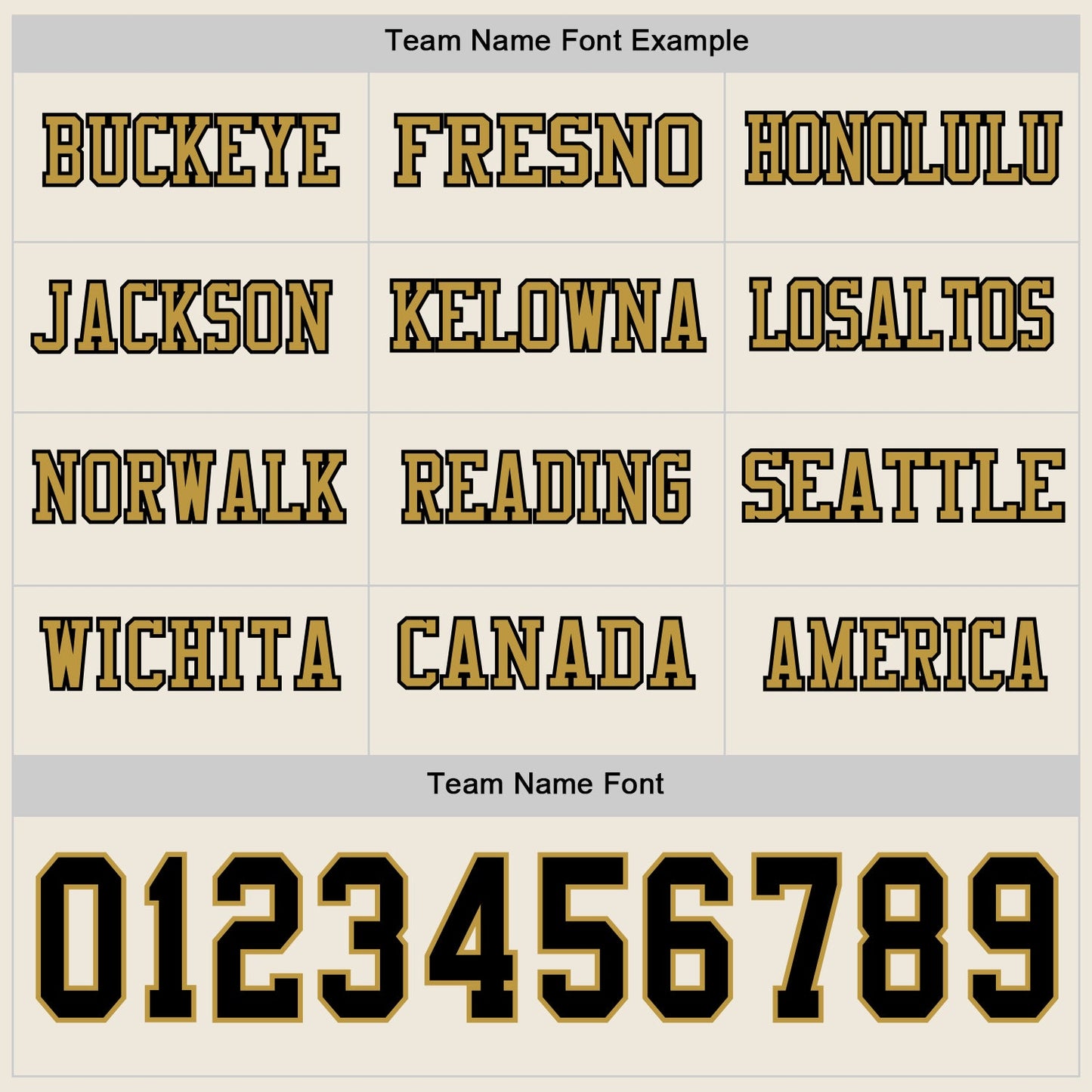 Custom Cream Black-Old Gold Long Sleeve Authentic Football Jersey