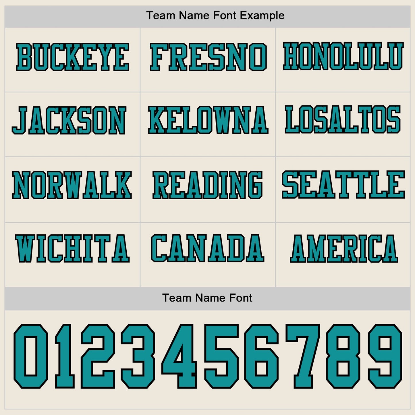 Custom Cream Teal-Black Long Sleeve Authentic Football Jersey