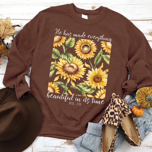 Ecclesiastes 3:11 Sweatshirt - 10