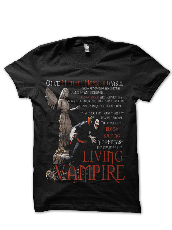 Morbius Black Half Sleeve T-Shirt