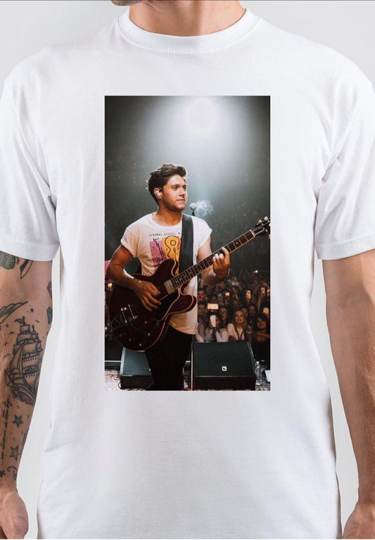 Niall Horan White T-Shirt