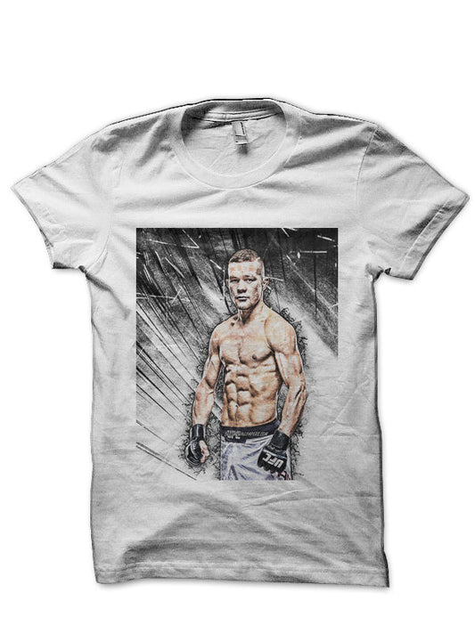 Petr Yan White T-Shirt Style002