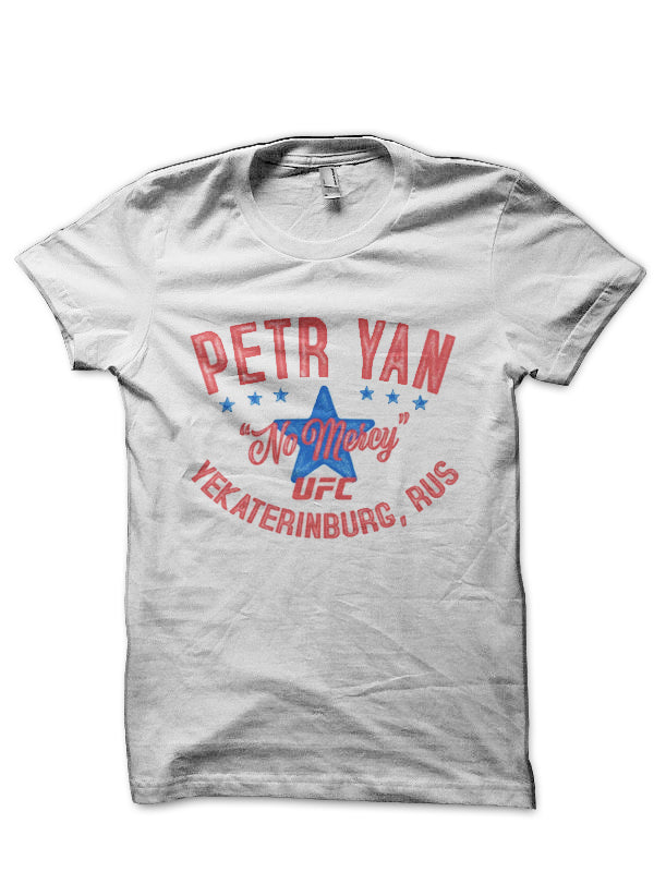 Petr Yan White T-Shirt Style001