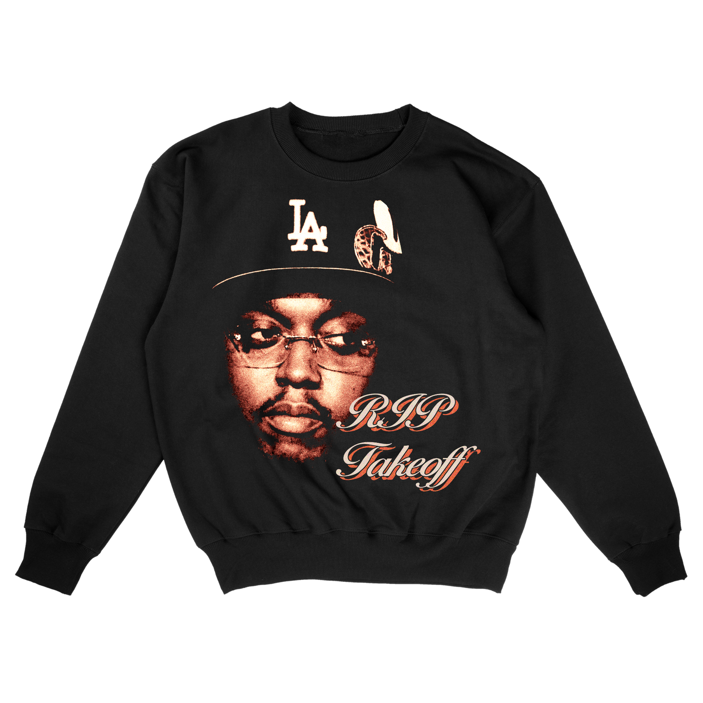 Takeoff Graphic Sweatshirt – RIP Tribute Pullover – Vintage Hip Hop Rap Shirt – Rare Music Fan Streetwear