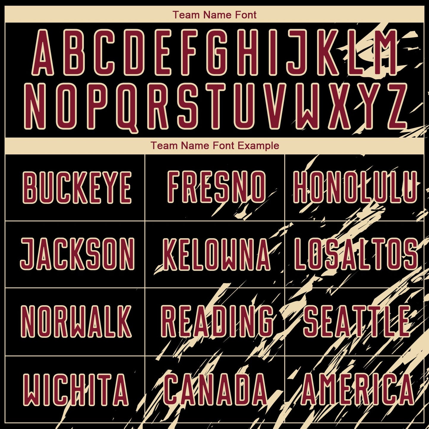 Custom Black Crimson-City Cream Sublimation Soccer Uniform Jersey