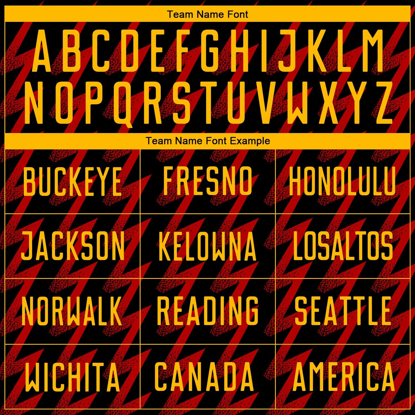 Custom Black Gold-Red Zigzag Shape Sublimation Soccer Uniform Jersey