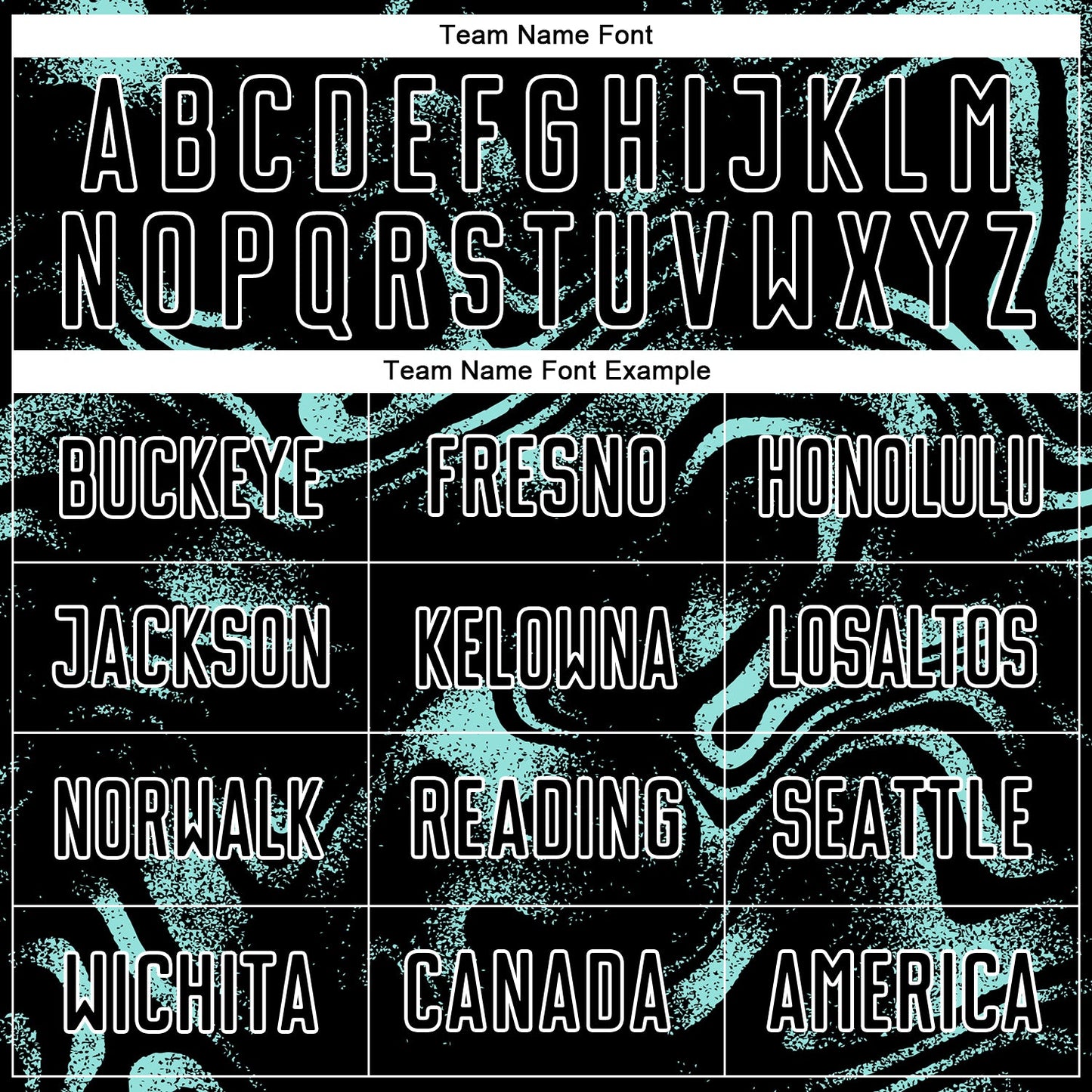 Custom Black Ice Blue-White Abstract Liquid Sublimation Soccer Uniform Jersey