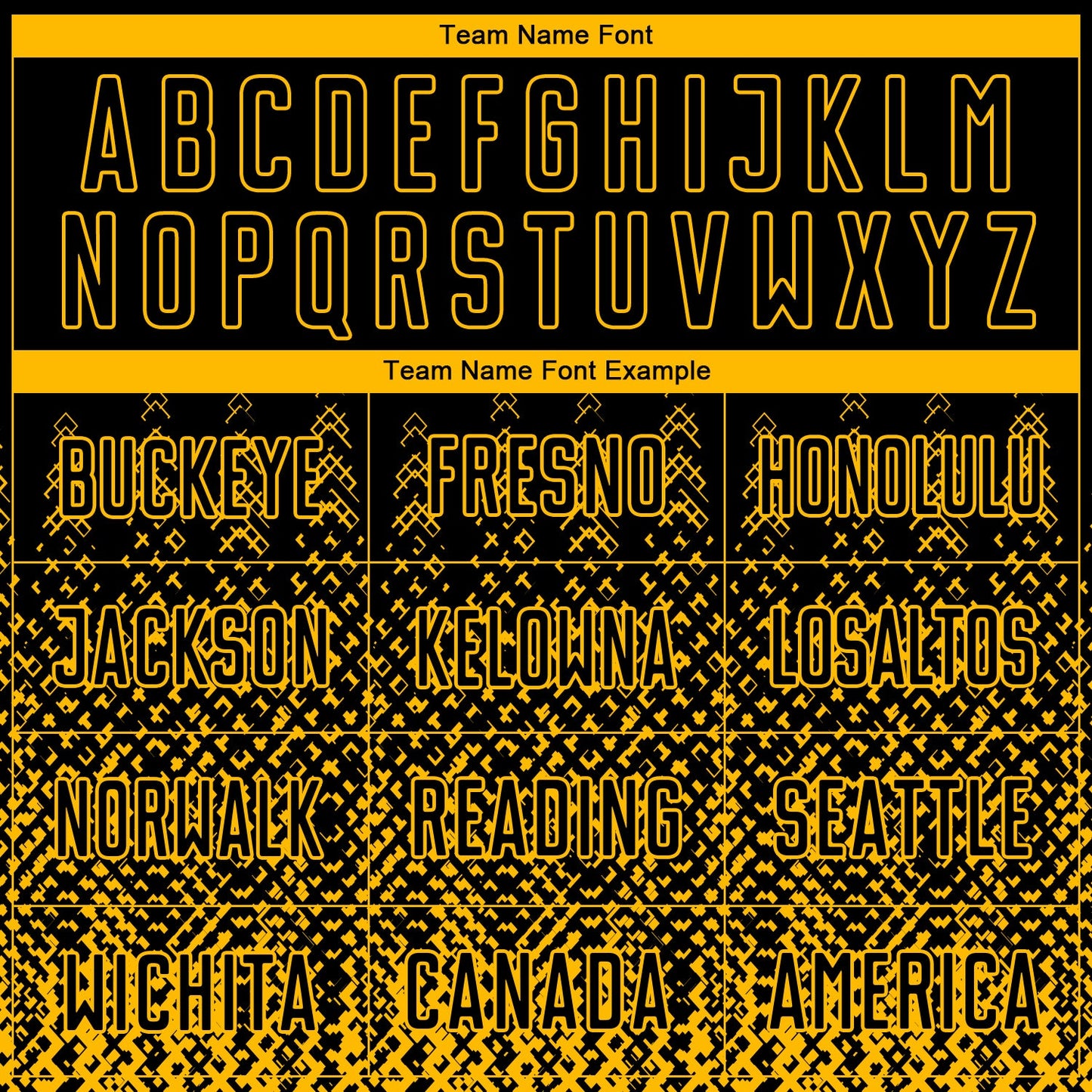 Custom Black Gold Geometric Shape Sublimation Soccer Uniform Jersey