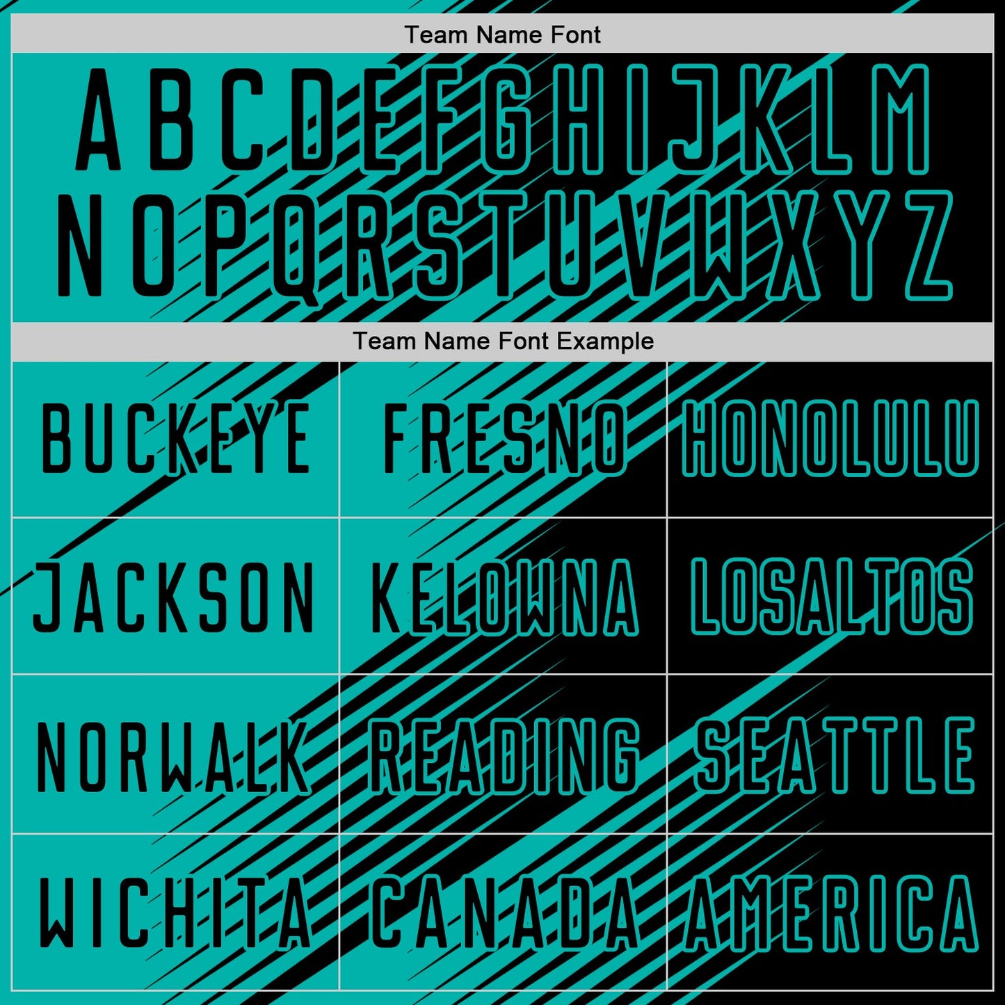 Custom Black Aqua Line Sublimation Soccer Uniform Jersey