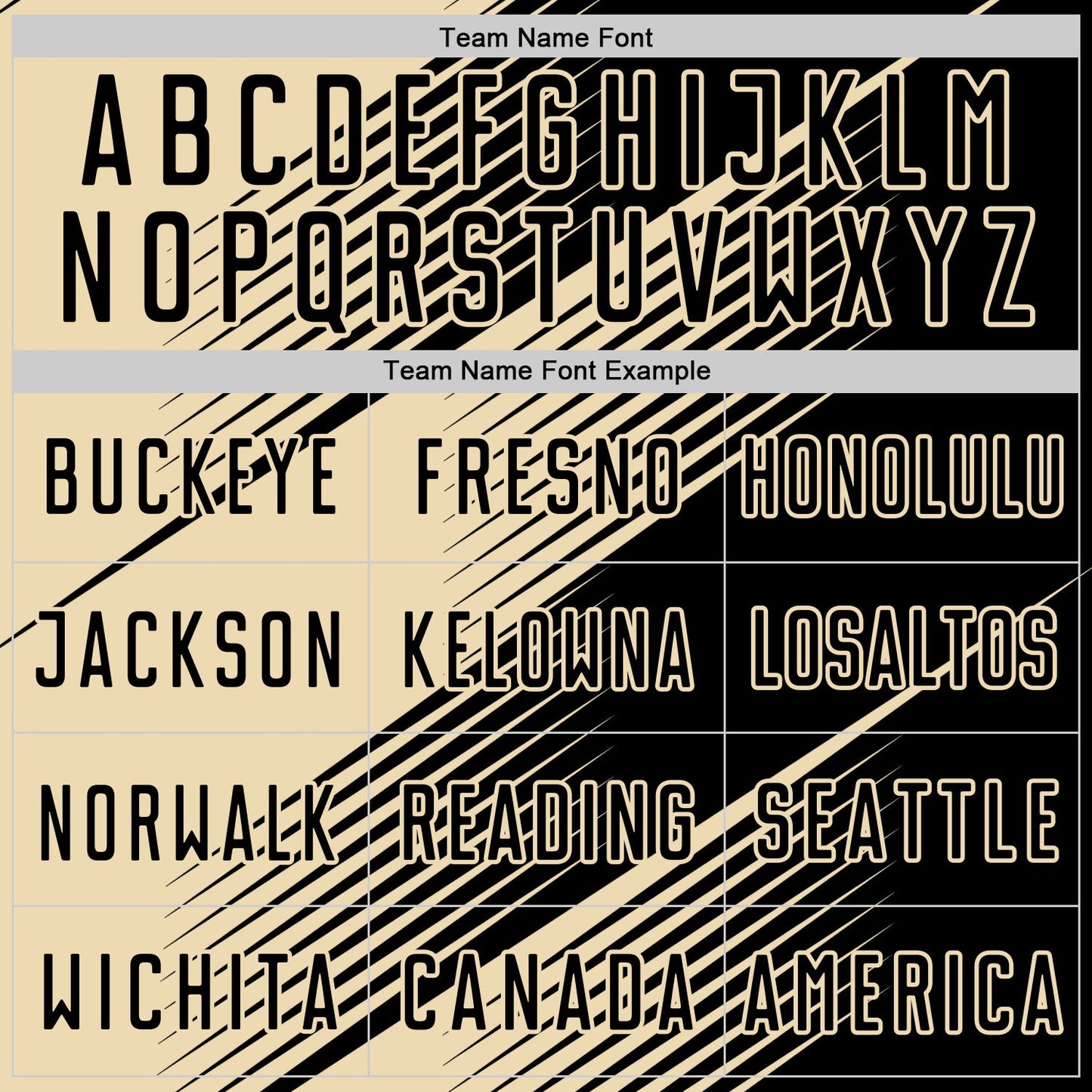 Custom Black Cream Line Sublimation Soccer Uniform Jersey